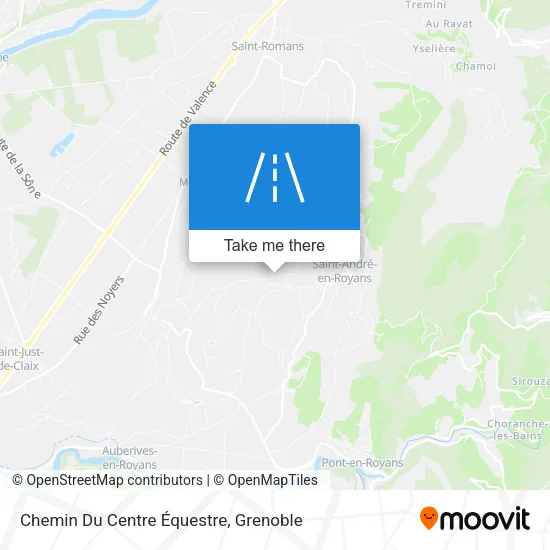 Chemin Du Centre Équestre map