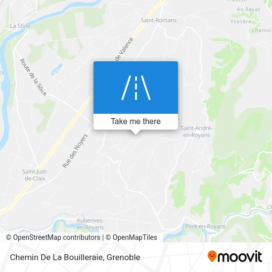 Chemin De La Bouilleraie map