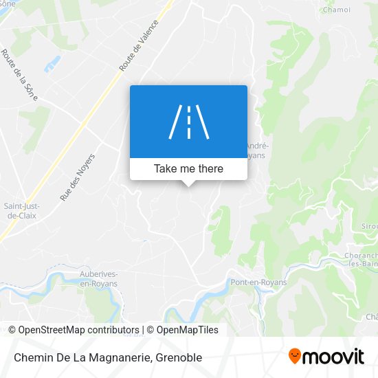Chemin De La Magnanerie map