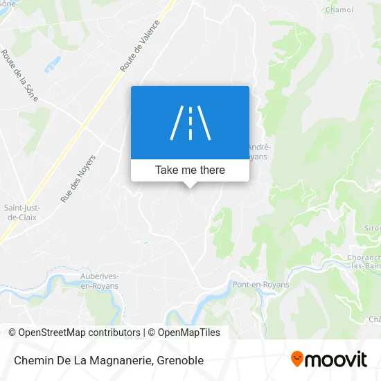 Chemin De La Magnanerie map