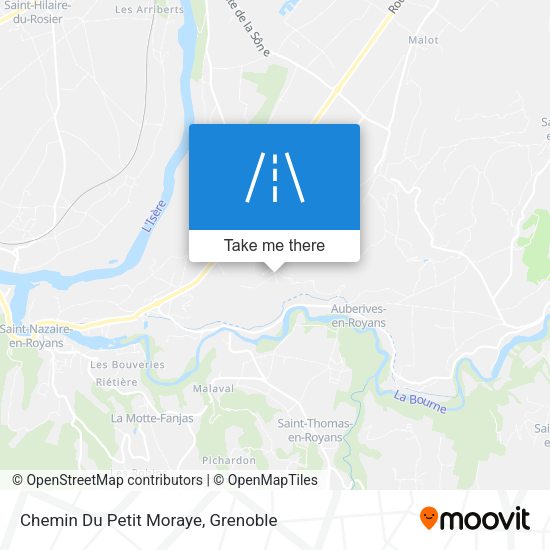 Chemin Du Petit Moraye map