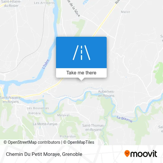 Chemin Du Petit Moraye map