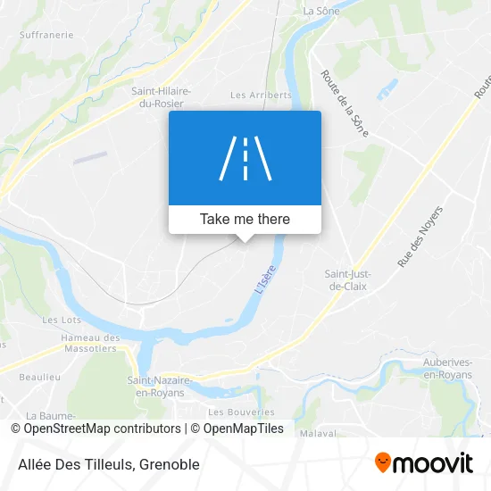 Allée Des Tilleuls map