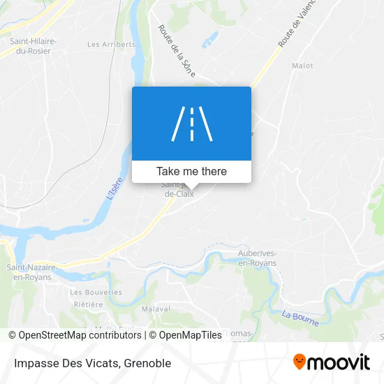 Impasse Des Vicats map