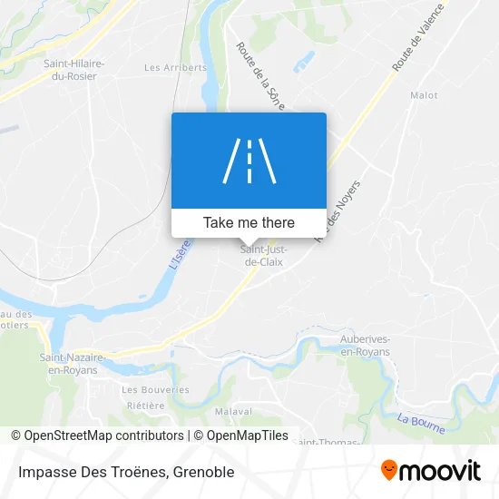 Impasse Des Troënes map