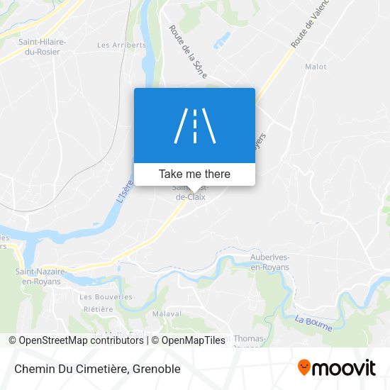 Chemin Du Cimetière map