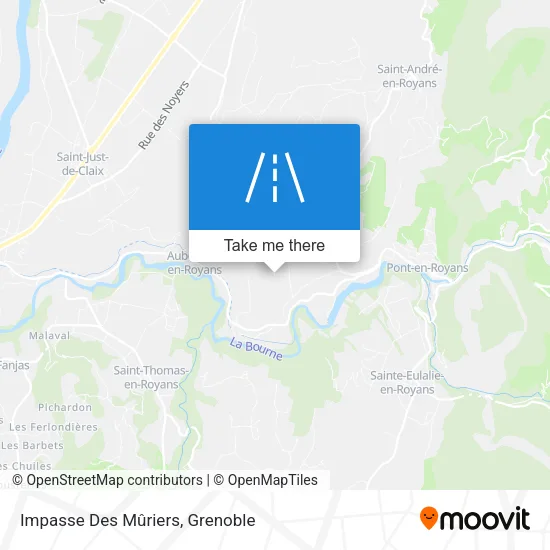 Impasse Des Mûriers map