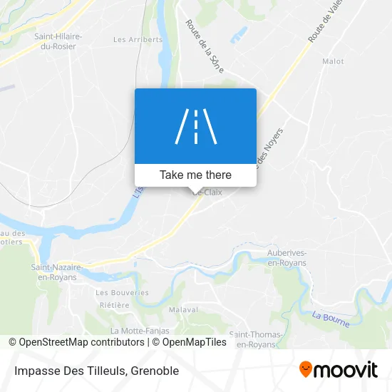 Impasse Des Tilleuls map
