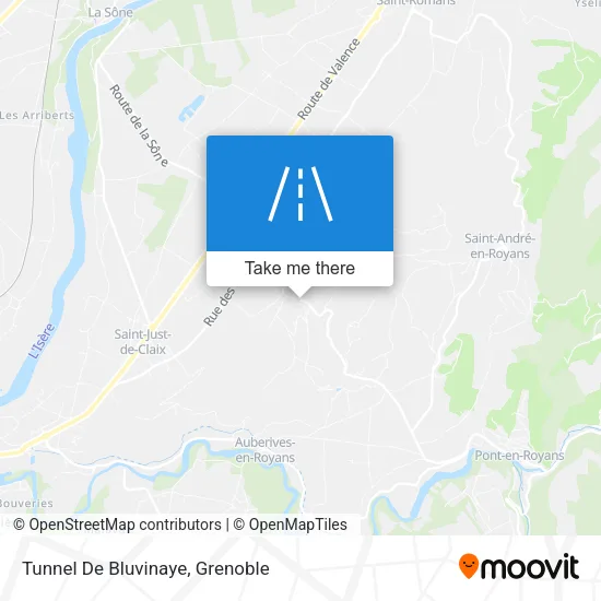 Tunnel De Bluvinaye map