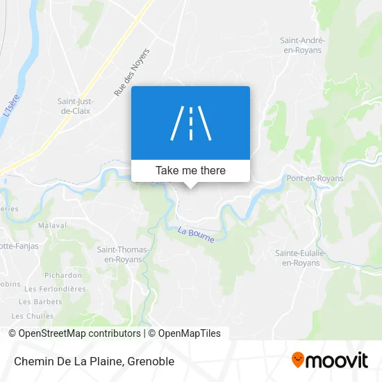Chemin De La Plaine map