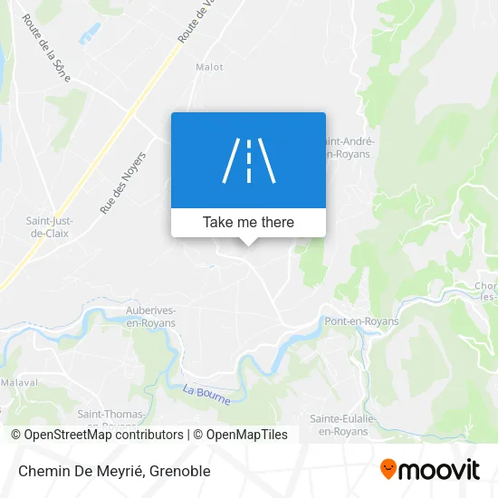 Chemin De Meyrié map