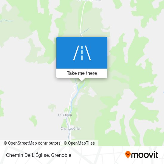 Chemin De L'Église map