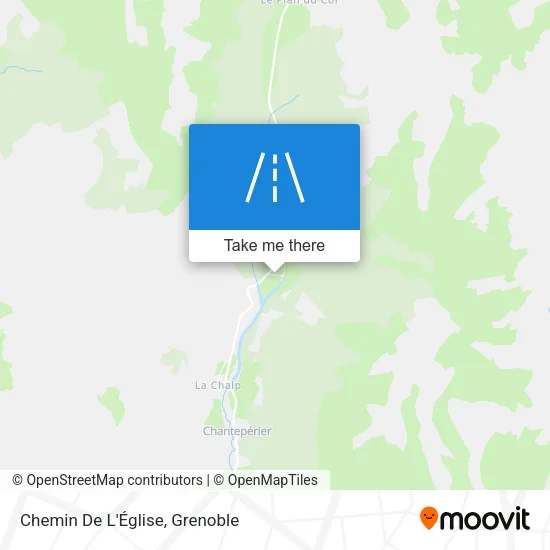Chemin De L'Église map