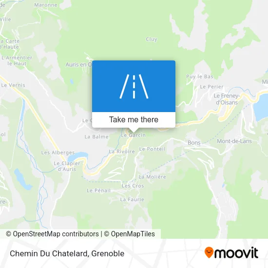 Chemin Du Chatelard map