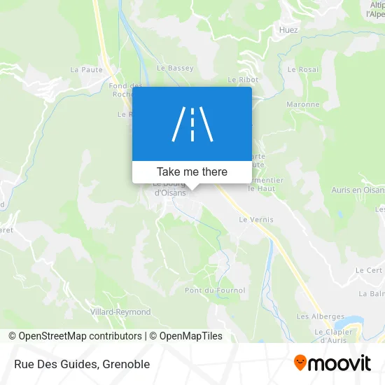 Rue Des Guides map