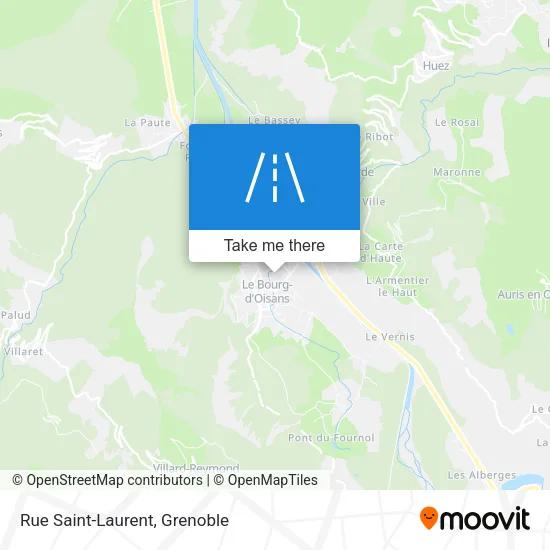 Rue Saint-Laurent map