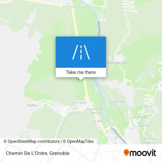Chemin De L'Ordre map