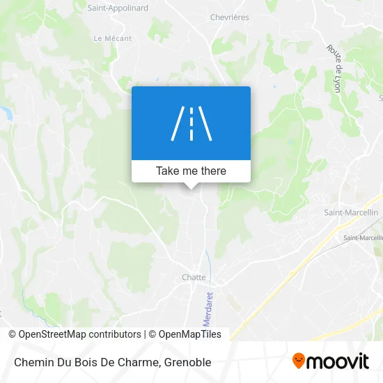 Chemin Du Bois De Charme map