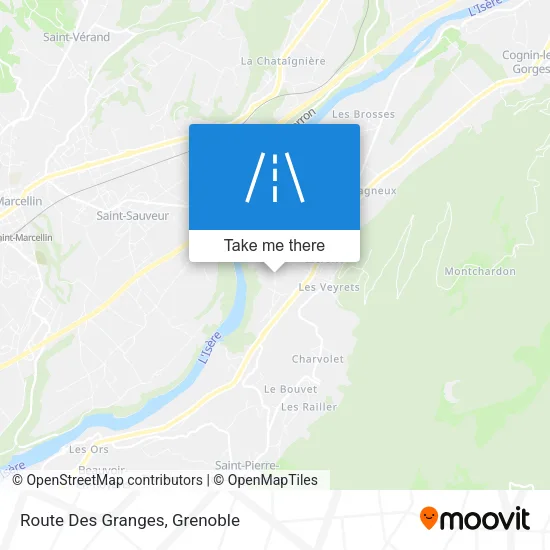 Route Des Granges map