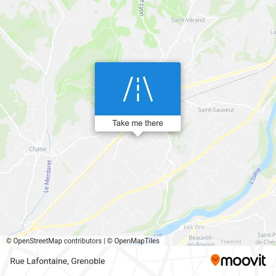 Rue Lafontaine map