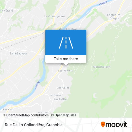 Rue De La Collandière map