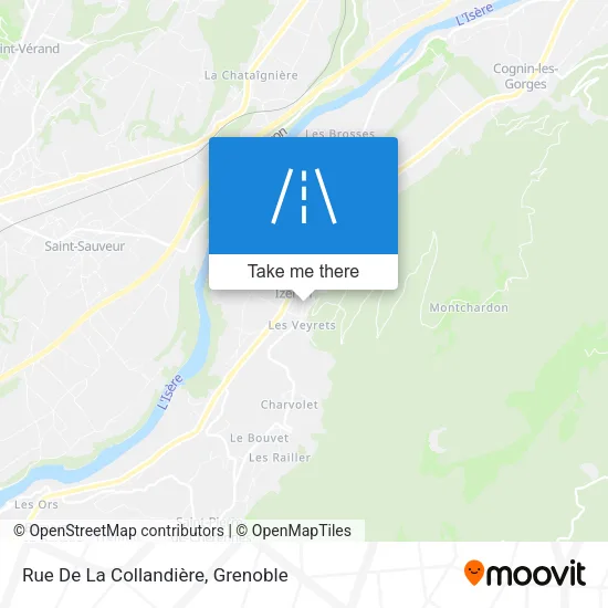 Rue De La Collandière map