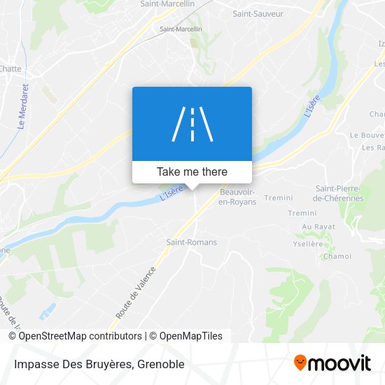 Impasse Des Bruyères map