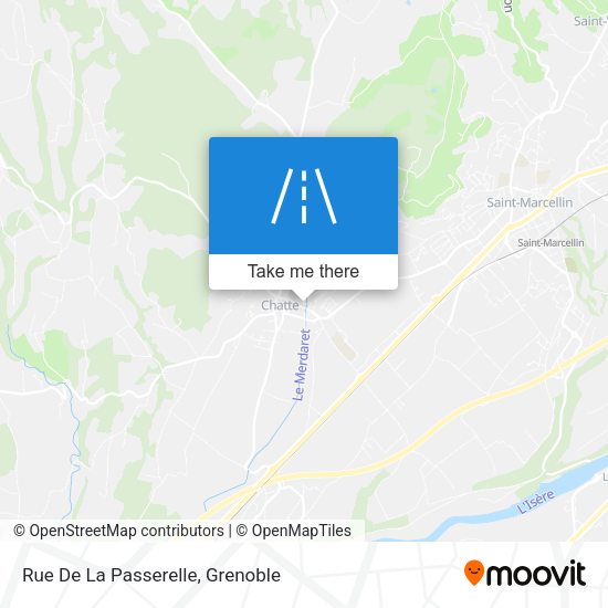 Rue De La Passerelle map