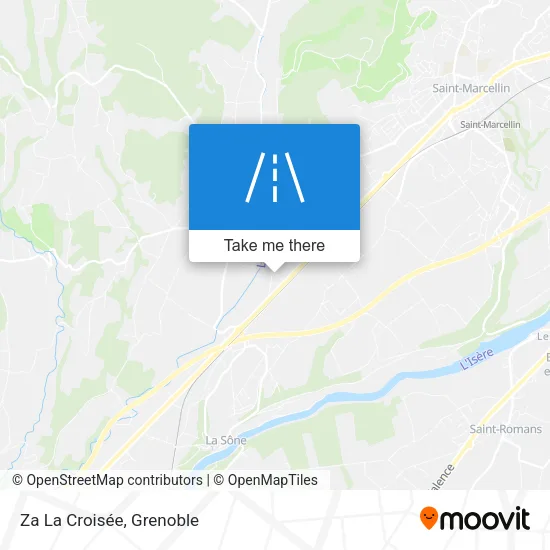 Za La Croisée map
