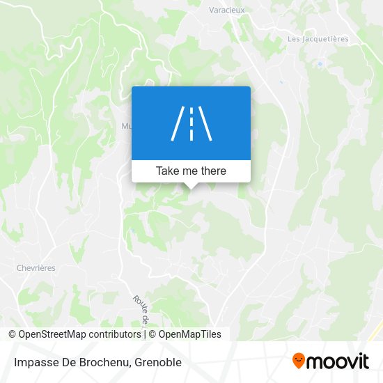 Impasse De Brochenu map