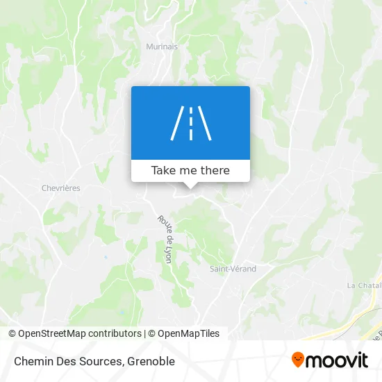 Chemin Des Sources map