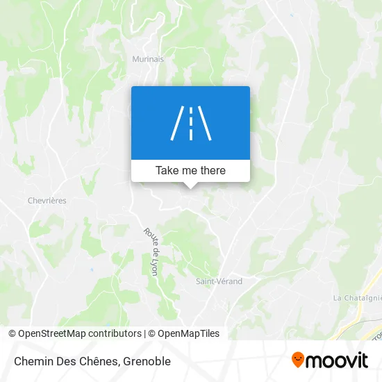 Chemin Des Chênes map