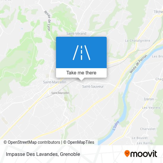 Impasse Des Lavandes map