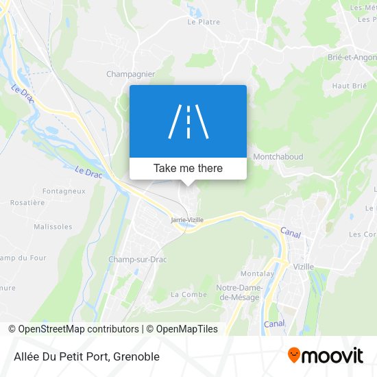 Allée Du Petit Port map