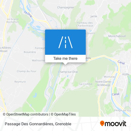 Passage Des Gonnardières map