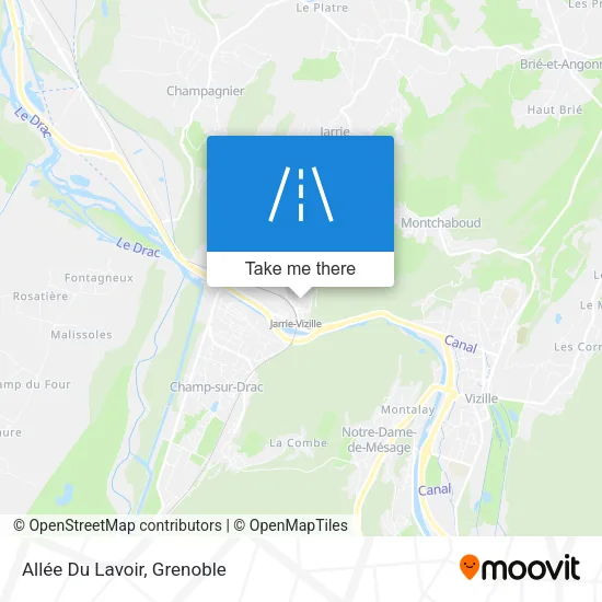 Allée Du Lavoir map
