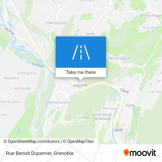 Rue Benoit Duperrier map