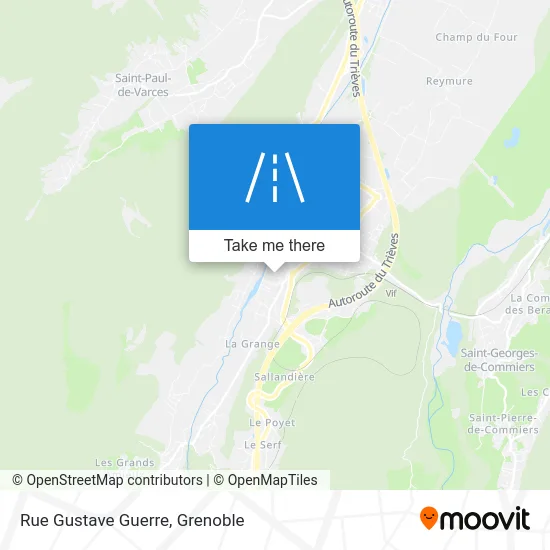 Rue Gustave Guerre map