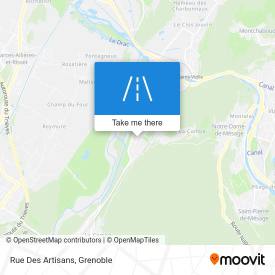 Rue Des Artisans map