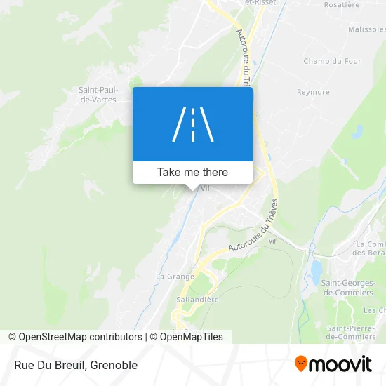Rue Du Breuil map