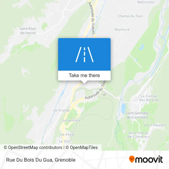 Rue Du Bois Du Gua map