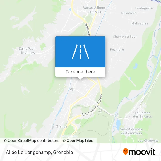 Allée Le Longchamp map