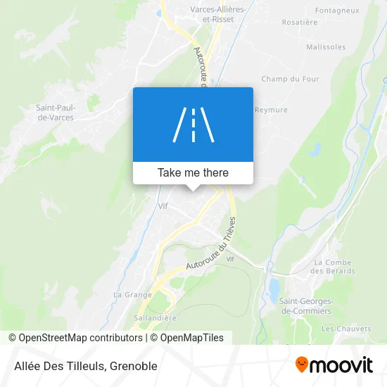 Allée Des Tilleuls map