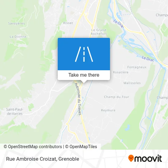 Rue Ambroise Croizat map