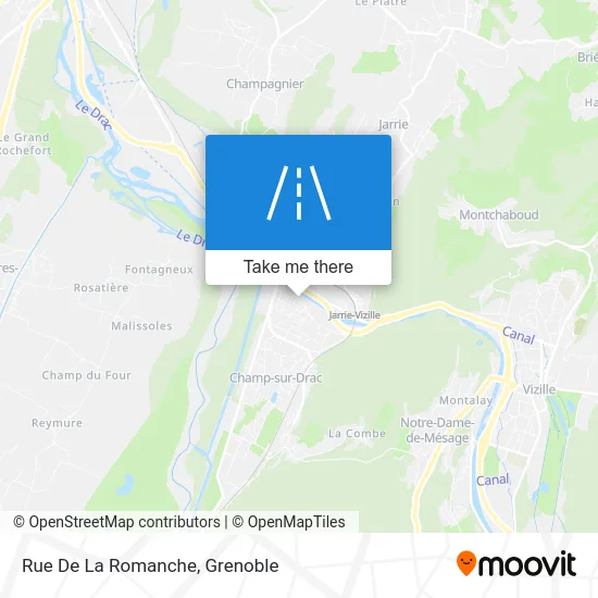 Rue De La Romanche map