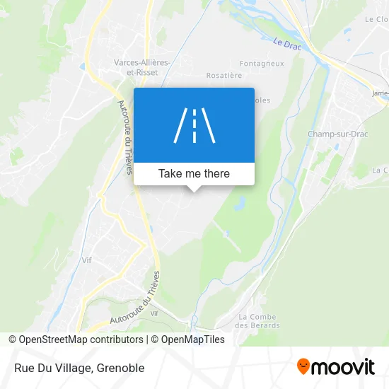Rue Du Village map