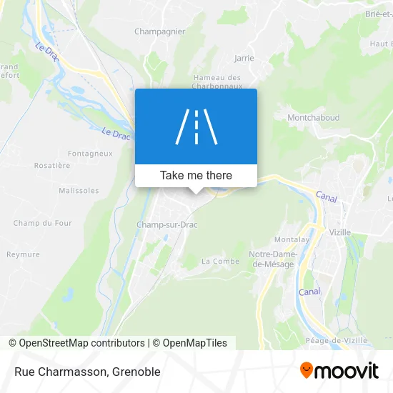 Rue Charmasson map