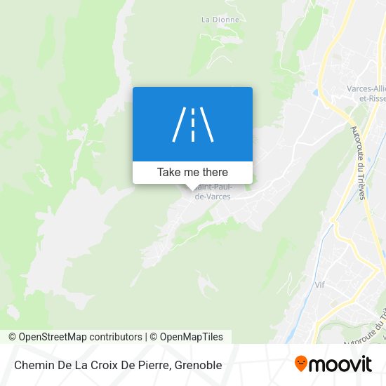 Chemin De La Croix De Pierre map