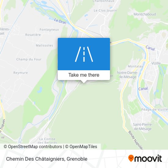 Chemin Des Châtaigniers map