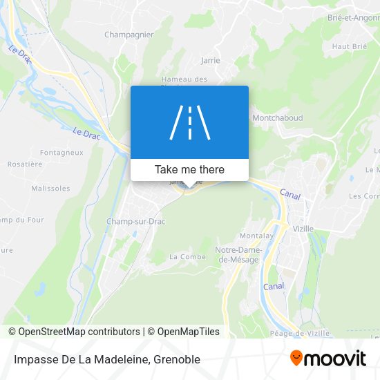 Impasse De La Madeleine map